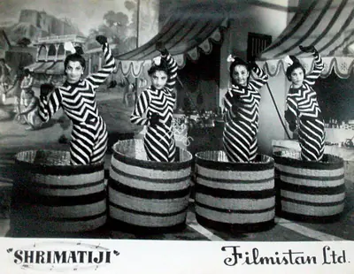I.S. Johar (Director), Shrimatiji, 1952, Lobby Card