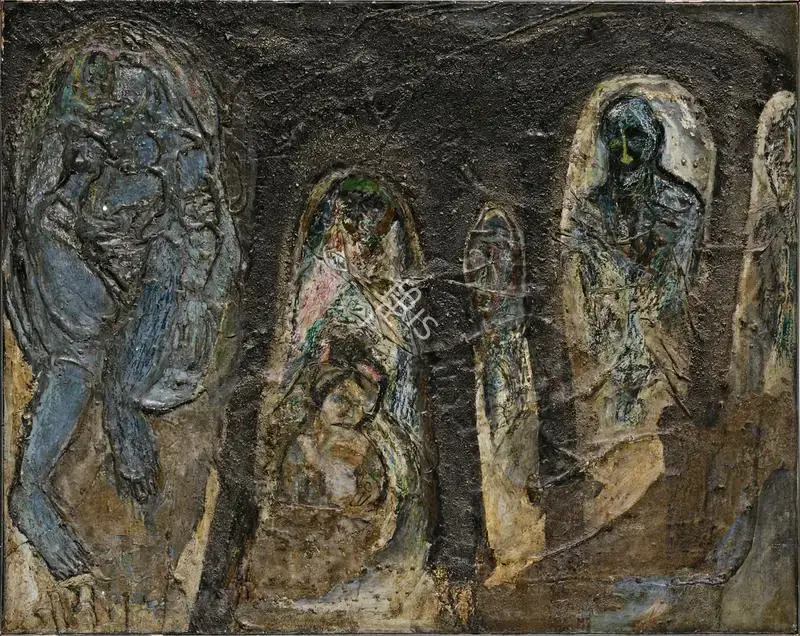 Mohan Samant (Artist), Untitled, 1963, Painting