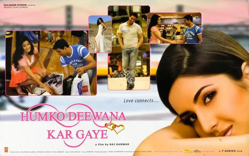 Vikas Sivaraman (Cinematographer), Humko Deewana Kar Gaye, 2006, Lobby Card