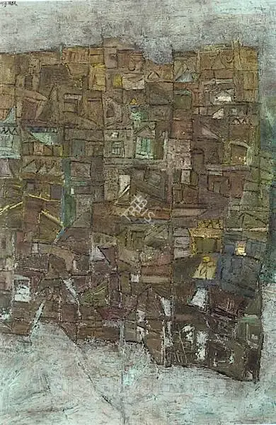Ramkumar (Artist), Untitled, 1956, Painting