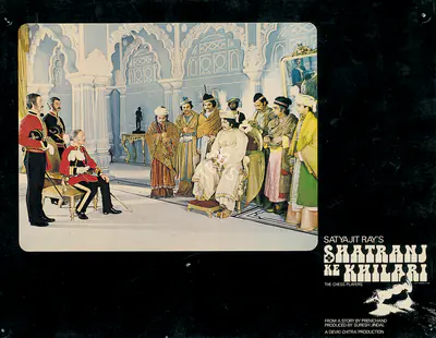 Suresh Jindal (Producer), Shatranj Ke Khilari, 1977, Lobby Card