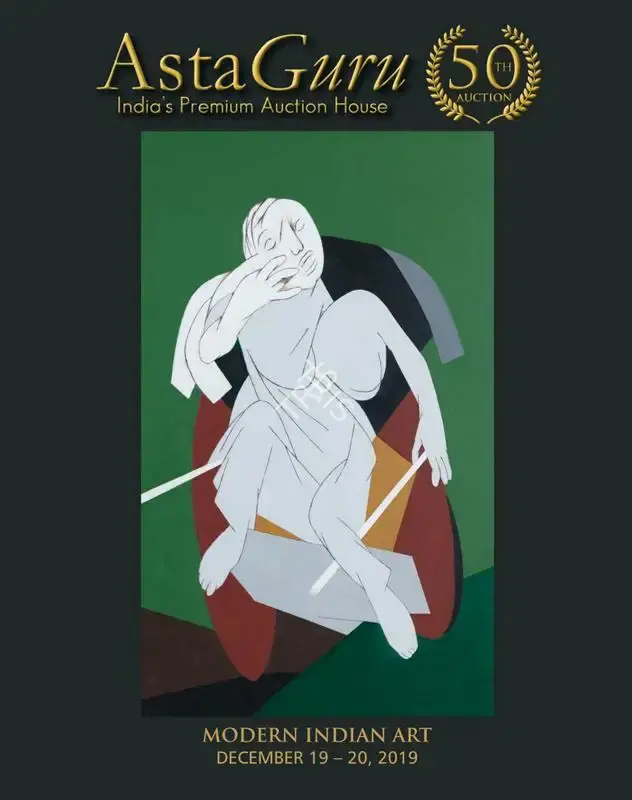 Asta Guru (Auction House), Modern Indian Art, 2019, Auction Catalogue