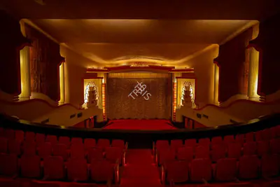 Hemant Chaturvedi (Photographer), Inside Liberty Cinema, Mumbai, India, 2024, Contemporary Photograph