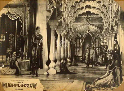 R.D. Mathur (Cinematographer), Mughal E Azam, 1960, Lobby Card