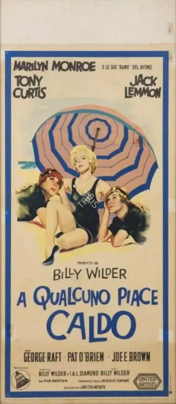Billy Wilder (Director), Some Like It Hot, 1959, Poster