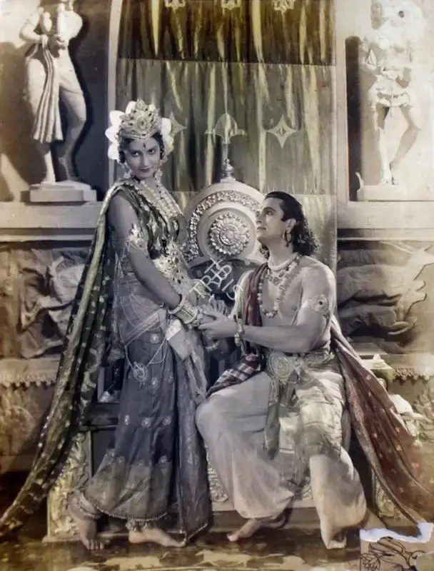 Vijay Bhatt (Director), Bharat Milap, 1942, Lobby Card
