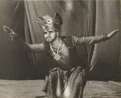 Unknown (Photographer), Panchatantra, a ballet by Little Ballet Troupe, 1952, Contemporary Photograph