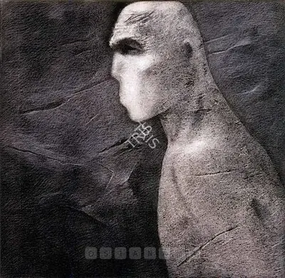 Rameshwar Broota (Artist), Face, 1993, Painting