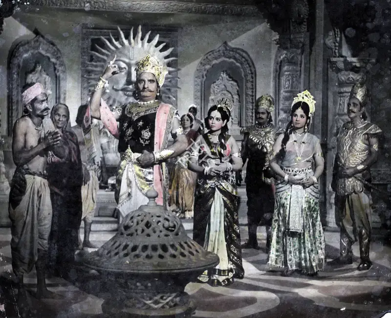 Anant Wadadeker (Cinematographer), Mahasati Savitri, 1973, Photographic Still