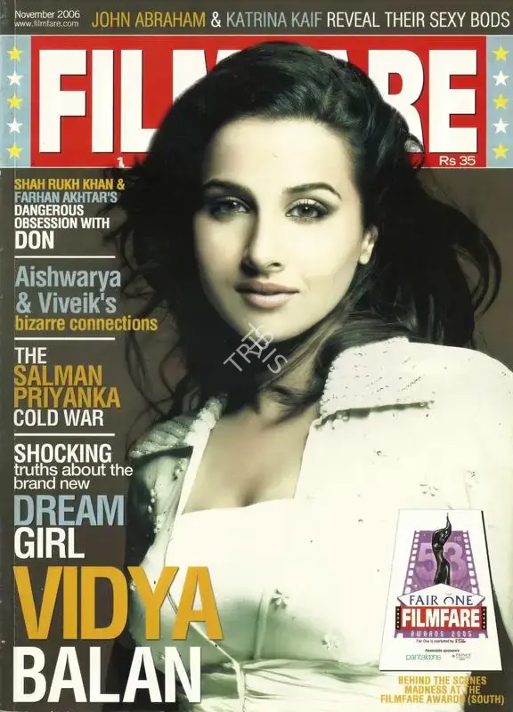 Jitesh Pillaai (Editor), Filmfare, 2006, Magazine