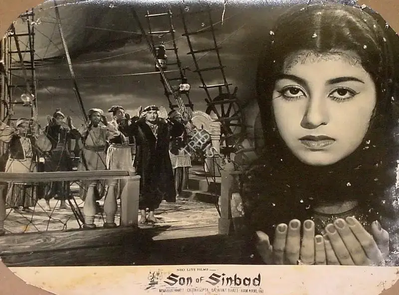 Nanabhai Bhatt (Director), Son Of Sinbad, 1958, Lobby Card