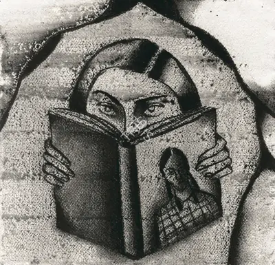 Anju Dodiya (Artist), Untitled (P & R), 2023, Drawing