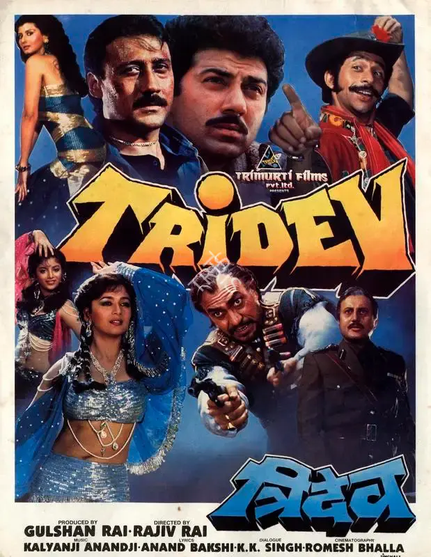 Gulshan Rai (Producer), Tridev, 1989, Song-Synopsis Booklet