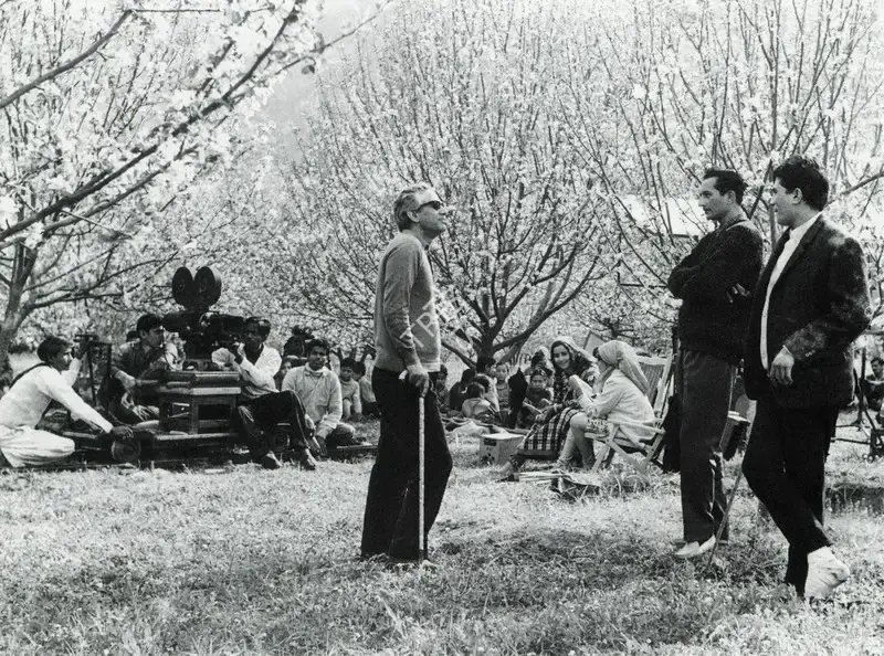 Chetan Anand (Director), Aakhri Khat, 1966, Working Still