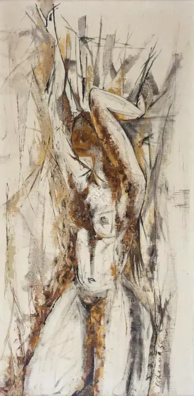Krishen Khanna (Artist), Untitled, 1958, Painting