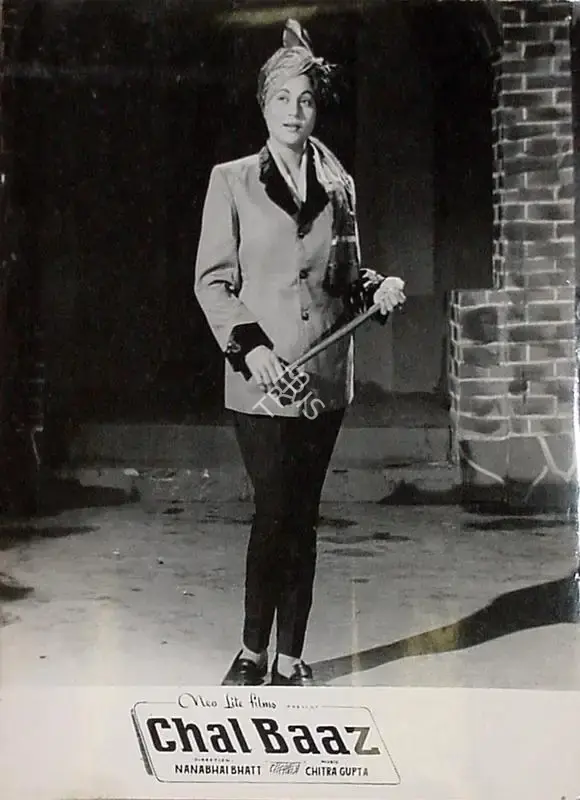 Nanabhai Bhatt (Director), Chal Baaz, 1958, Lobby Card