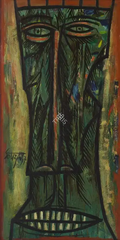 Souza, F.N. (Artist). Emperor, 1957 | Painting, So.Lon/30.09.25, 2025 · Sotheby's