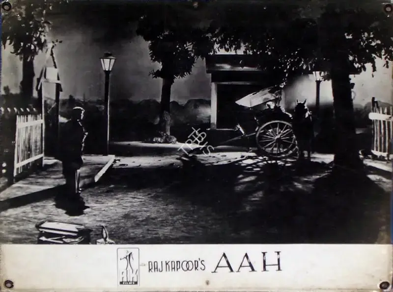 Jaywant Pathare (Cinematographer), Aah, 1953, Lobby Card