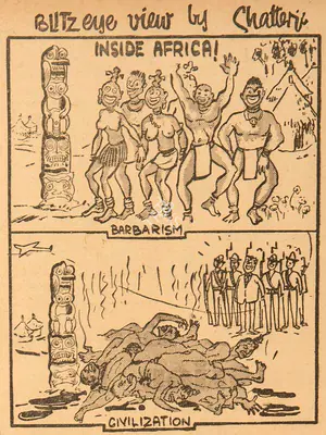Basu Chatterjee (Cartoonist), Inside Africa !, 1960, Cartoons