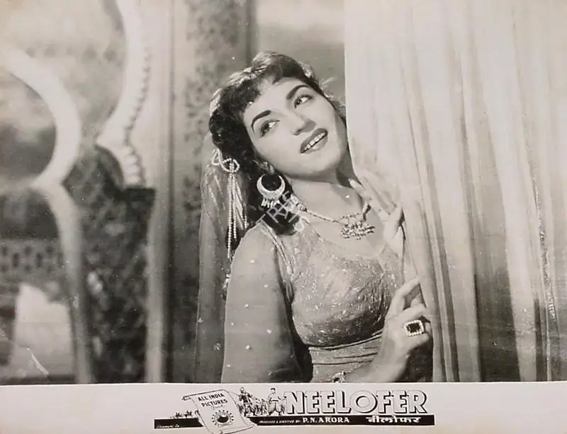 P.N. Arora (Producer), Neelofer, 1957, Lobby Card