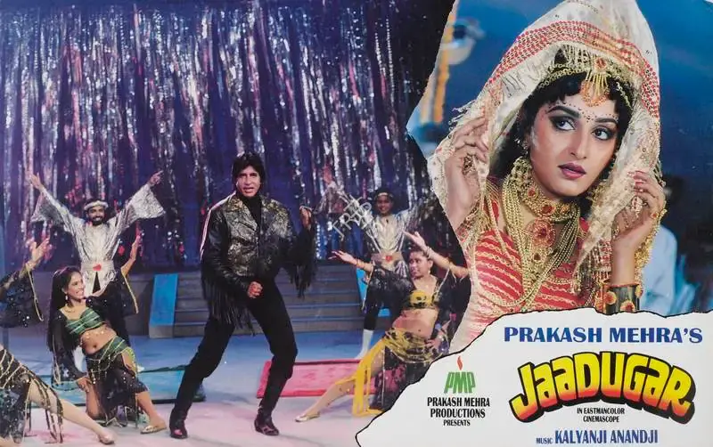 Prakash Mehra (Producer), Jaadugar, 1989, Lobby Card