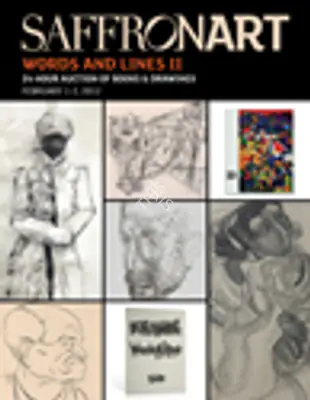 Saffronart (Auction House), Words and Lines - II, 2012, Auction Catalogue