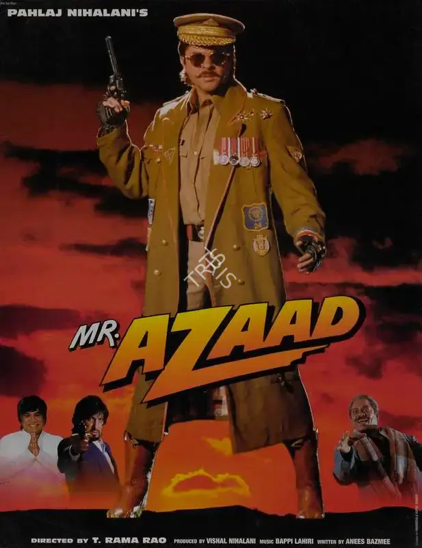 Siba Mishra (Cinematographer), Mr Azaad, 1994, Lobby Card