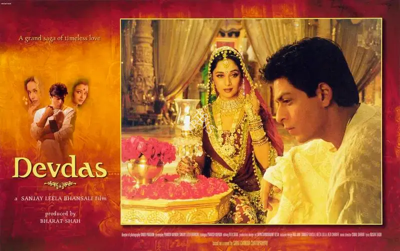Binod Pradhan (Cinematographer), Devdas, 2002, Lobby Card