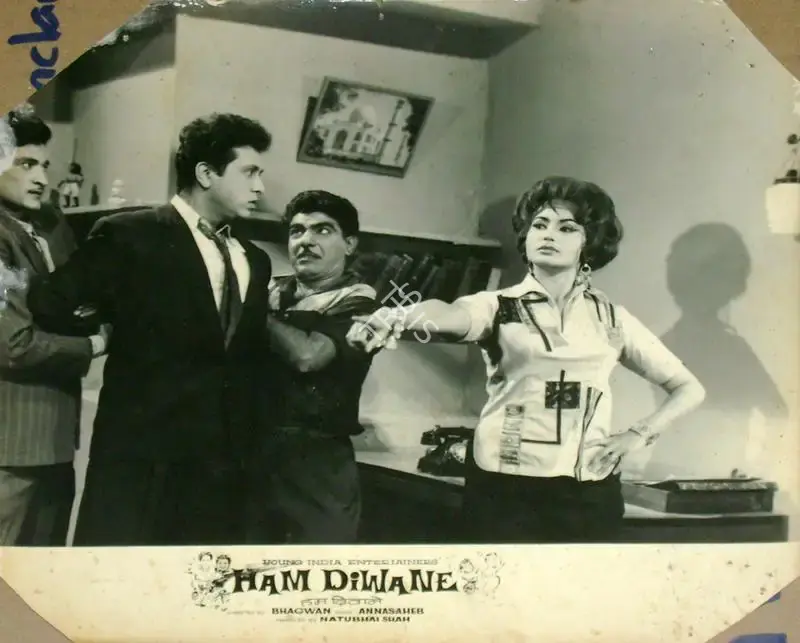 Natwarlal (Producer), Ham Diwane, 1965, Lobby Card