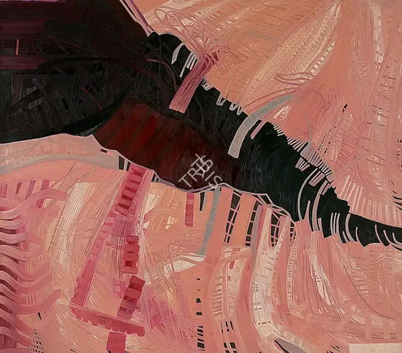 Sheila Makhijani (Artist), What were you thinking, 2007, Painting