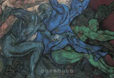 Meena Deora (Artist), Away From Nadir, 2002, Painting