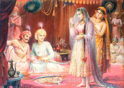 S.M. Pandit (Artist), Bajirao Mastani, Painting