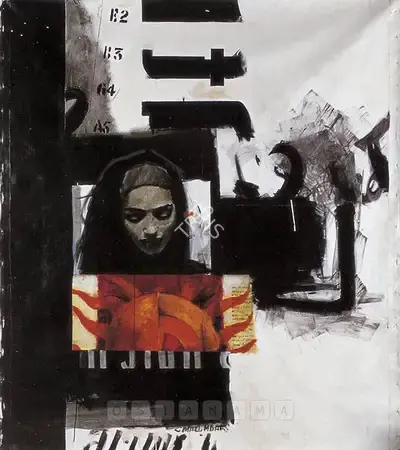 Chittrovanu Mazumdar (Artist), Untitled, 2001, Painting