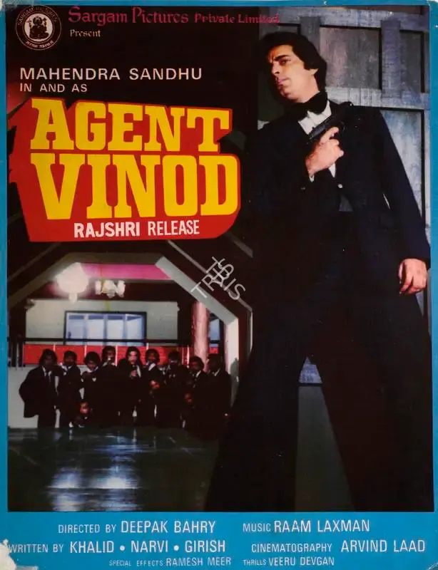 Deepak Bahry (Director), Agent Vinod, 1977, Song-Synopsis Booklet