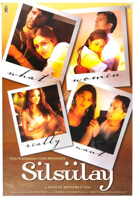 Vashu Bhagnani (Producer), Silsiilay, 2005, Full Sheet Poster