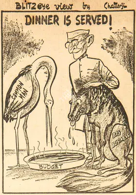 Basu Chatterjee (Cartoonist), Dinner is Served !, 1959, Cartoons
