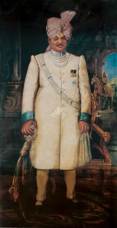 Anonymous (Artist), A Maharaja, Painting