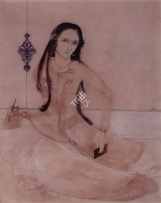 Abanindranath Tagore (Artist), Zenunnesa, 1925, Painting