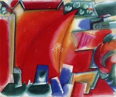 G.M. Sheikh (Artist), Untitled, 1994, Painting