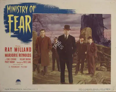 Ministry of Fear, Director, 1944