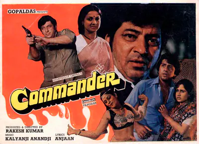 Rakesh Kumar (Producer), Commander, 1981, Song-Synopsis Booklet