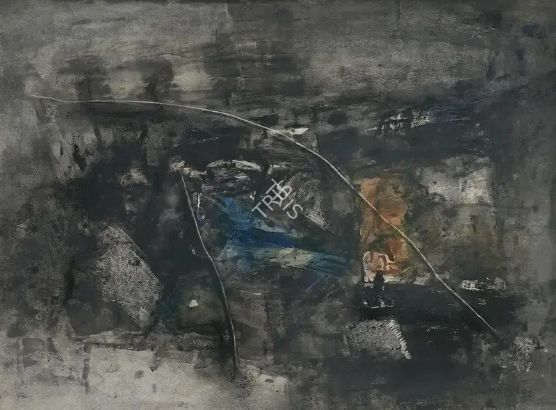 Laxman Shreshtha (Artist), Untitled, 1922, Painting