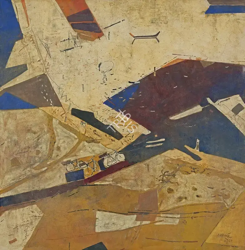 Ganesh&nbsp;Haloi (Artist), Untitled, 1993, Painting