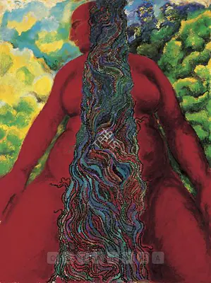 Simeen Oshidar (Artist), Untitled, 2000, Painting
