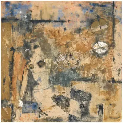 V.S. Gaitonde (Artist), Untitled, 1954, Painting
