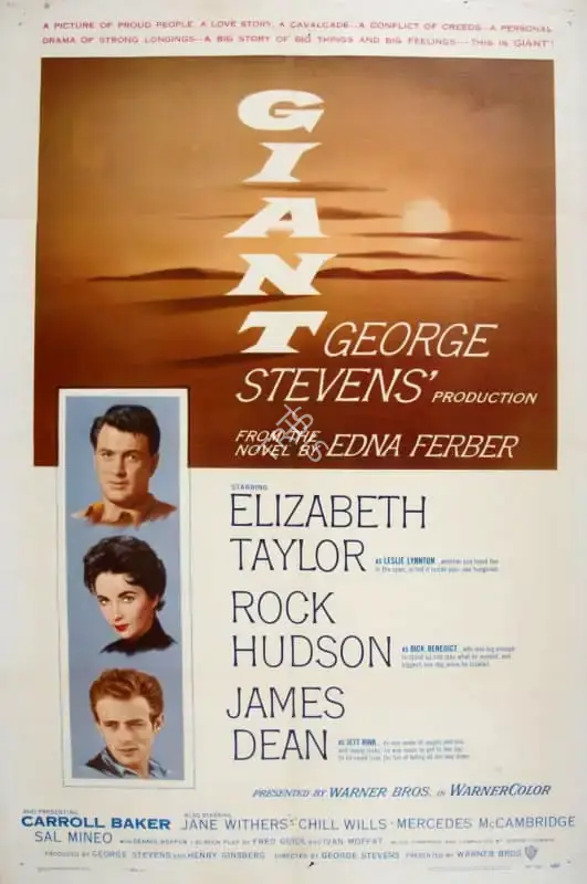 George Stevens (Producer), Giant, 1956, Poster
