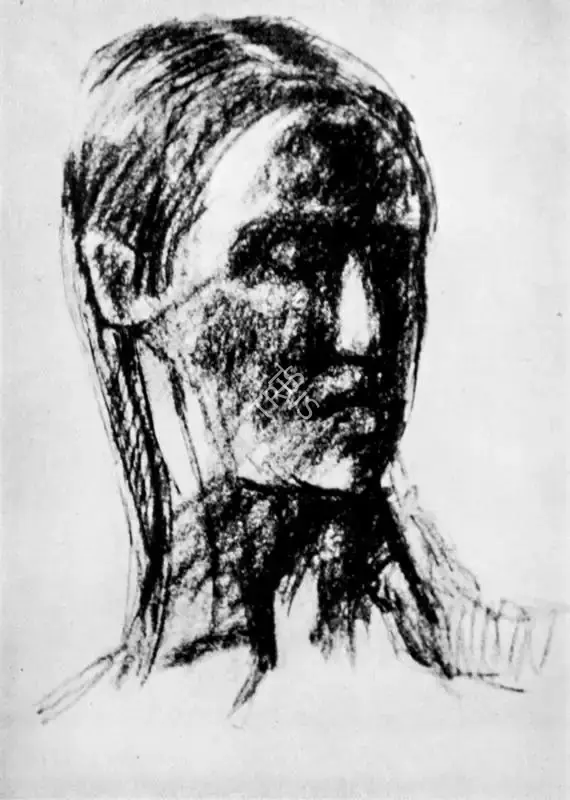 S.V. Ramarao (Artist), Sketch from Life, 1965, Drawing