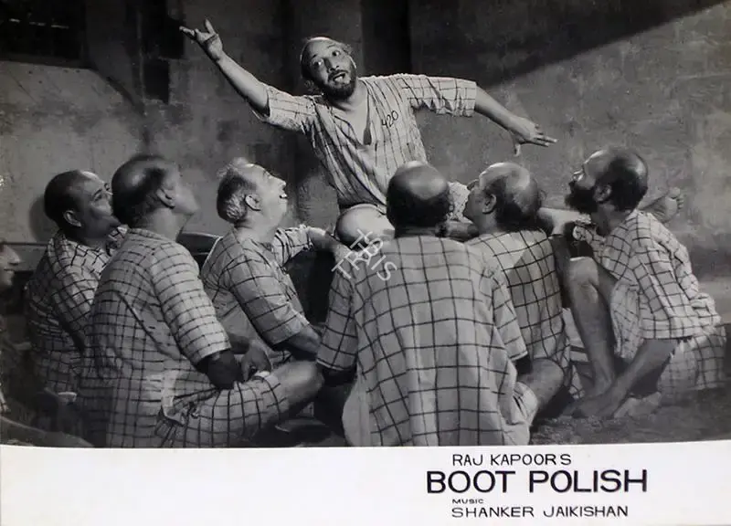 Taru Dutt (Cinematographer), Boot Polish, 1954, Lobby Card