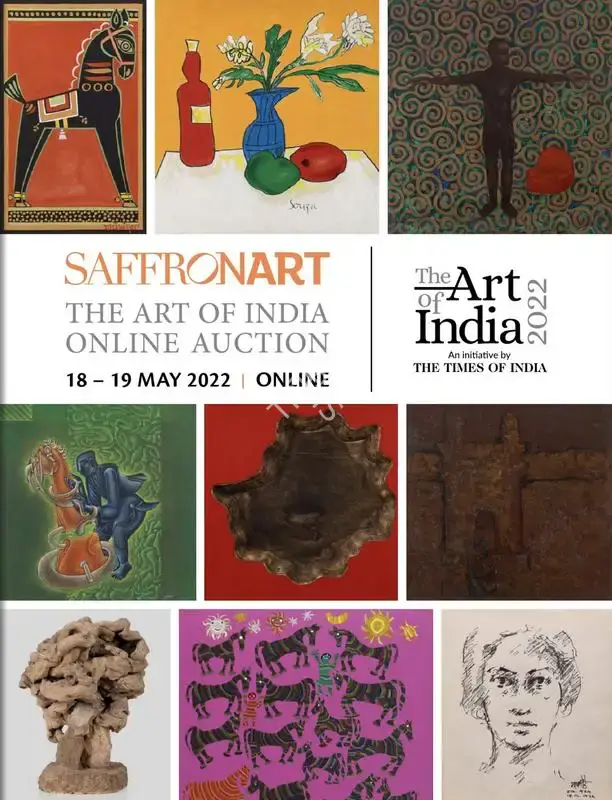 Saffronart (Auction House), The Art of India Online Auction, 2022, Auction Catalogue