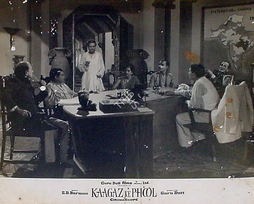 V.K. Murthy (Cinematographer), Kaagaz Ke Phool, 1959, Lobby Card